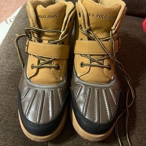 Mens Size 7.5 US Polo Assn Winter Duck Boots